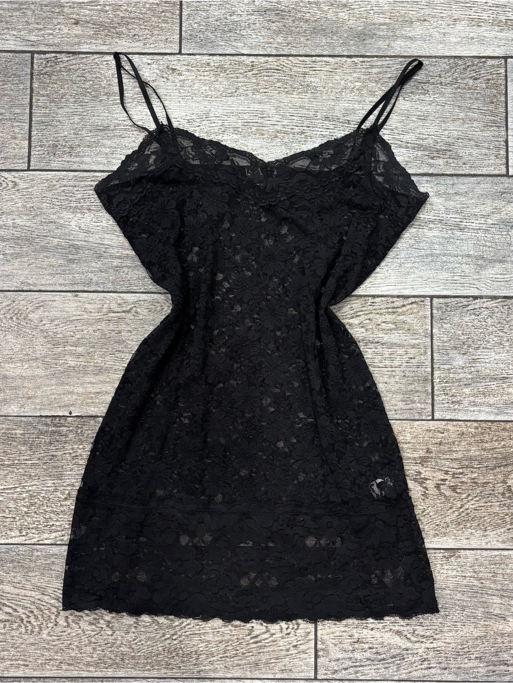Zenana Outfitters Lace Slip Dress Sexy Lingerie Dark Fairy Grunge Whimsygoth L